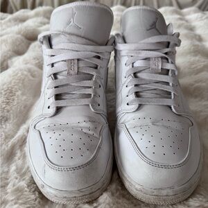 White Air Jordan Sneakers
